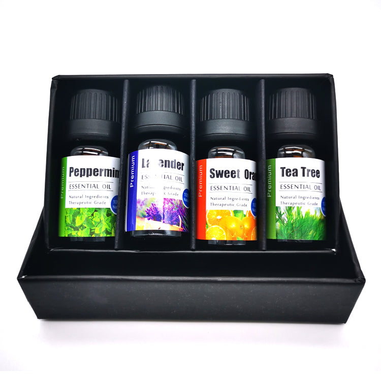 Premium 4-Stick Massage Essential Oil Set